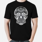 Day of the Dead Skulls 3 Mens T-Shirt Wholesale