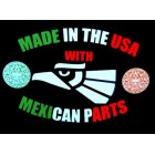 Made In The USA With Mexican Parts T-Shirt Wholesale