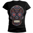 Day of the Dead Skulls 1 Womens T-Shirt Wholesale